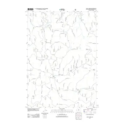2012 Map of Ditch Creek, 2012 Print
