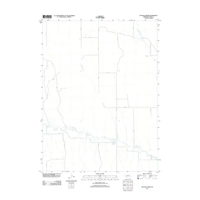 2011 Map of Dittons Creek, 2011 Print