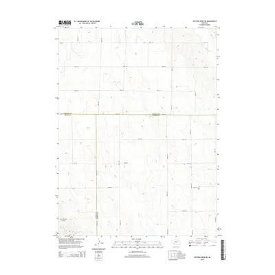 2014 Map of Dittons Creek NE, 2014 Print