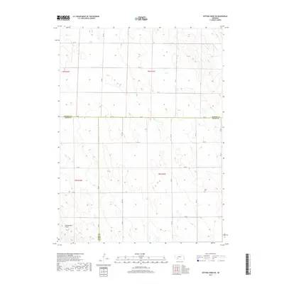 2017 Map of Dittons Creek NE, 2017 Print