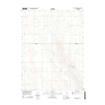2014 Map of Dittons Creek NW, 2014 Print
