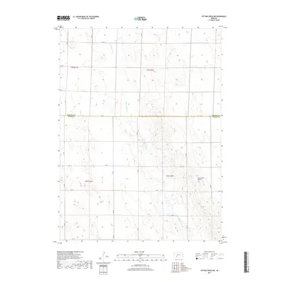 2017 Map of Dittons Creek NW, 2017 Print