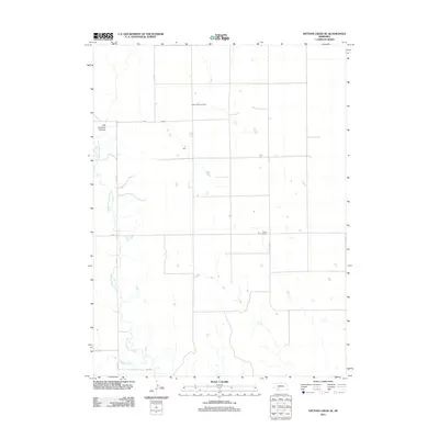 2011 Map of Dittons Creek SE, 2011 Print