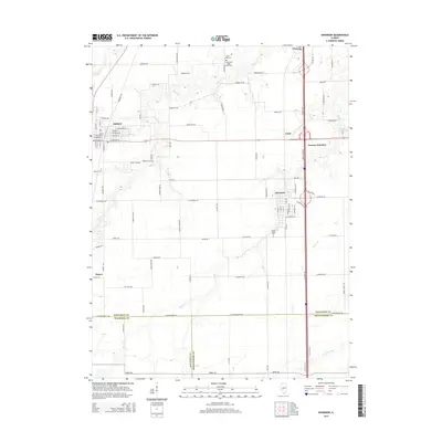 2015 Map of Divernon, 2015 Print