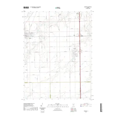 2021 Map of Divernon, 2021 Print