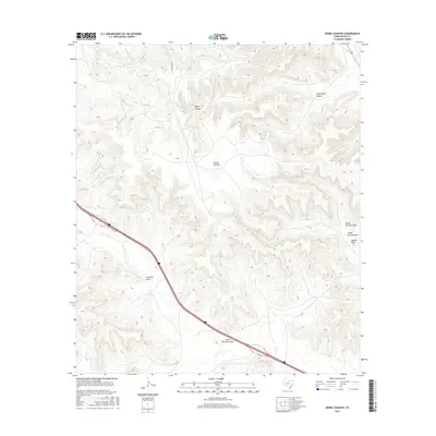 2016 Map of Divide Country, 2016 Print