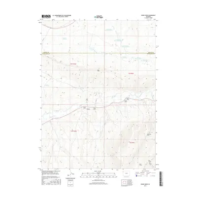 2016 Map of Divide Creek, 2016 Print