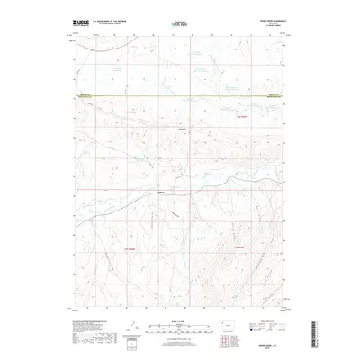 2019 Map of Divide Creek, 2019 Print
