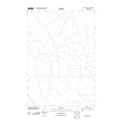 2011 Map of Divide School, 2011 Print