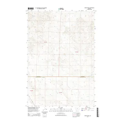 2014 Map of Divide School, 2014 Print