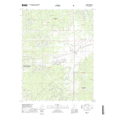 2019 Map of Divide, 2019 Print