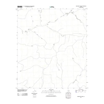 2010 Map of Divide Well Draw, 2010 Print