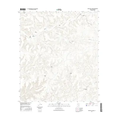 2016 Map of Divide Well Draw, 2016 Print