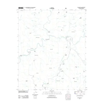 2011 Map of Dix Creek, 2011 Print