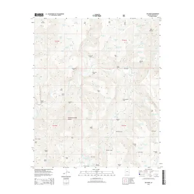 2014 Map of Dix Creek, 2014 Print