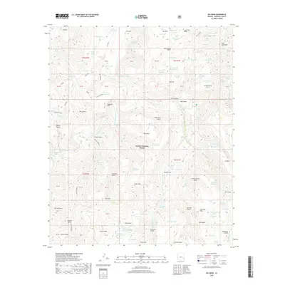 2018 Map of Dix Creek, 2018 Print