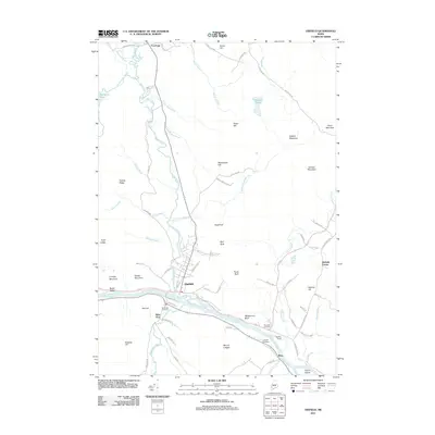 2011 Map of Dixfield, 2011 Print