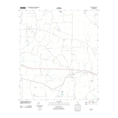 2011 Map of Dixie, 2011 Print