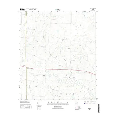 2017 Map of Dixie, 2017 Print