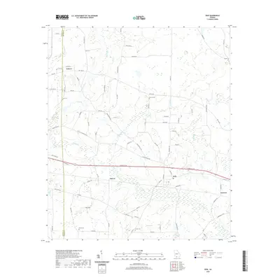 2020 Map of Dixie, 2020 Print