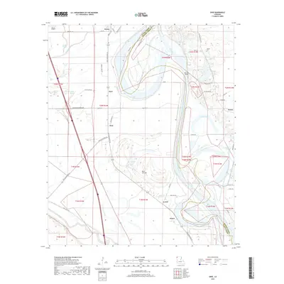 2018 Map of Dixie, 2018 Print
