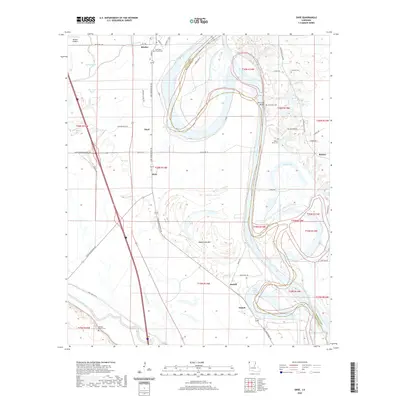 2020 Map of Dixie, 2020 Print