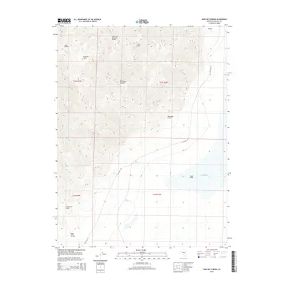 2015 Map of Dixie Hot Springs, 2015 Print