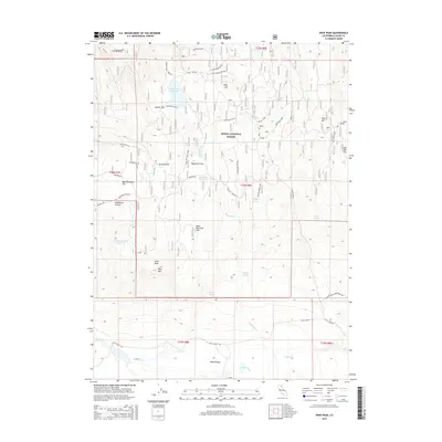 2015 Map of Dixie Peak, 2015 Print
