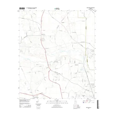 2014 Map of Dixie Union, 2014 Print