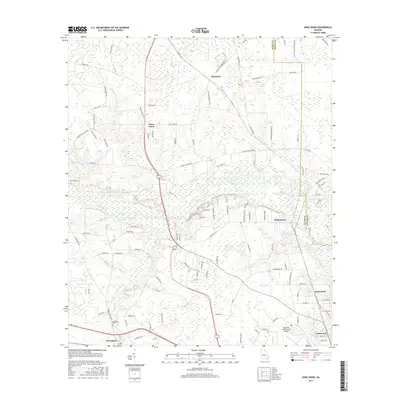 2017 Map of Dixie Union, 2017 Print