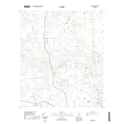 2020 Map of Dixie Union, 2020 Print