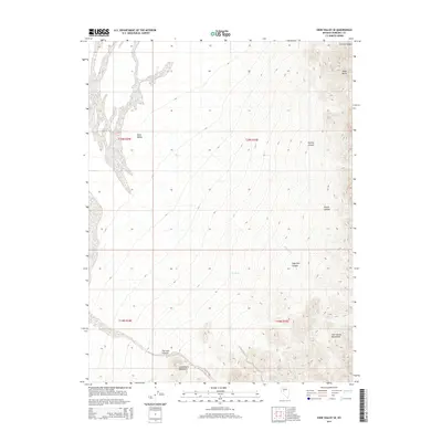 2014 Map of Dixie Valley SE, 2014 Print