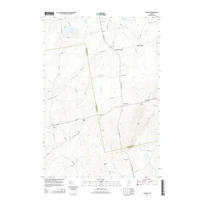 2014 Map of Dixmont, 2014 Print
