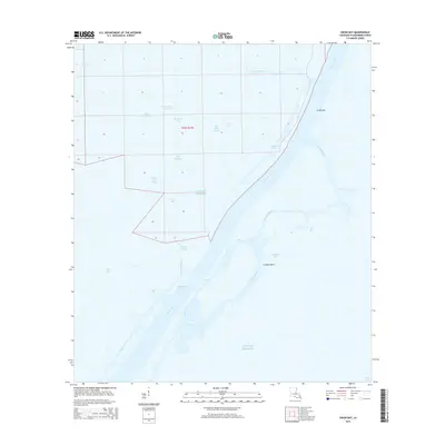 2015 Map of Dixon Bay, 2015 Print