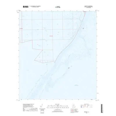 2018 Map of Dixon Bay, 2018 Print