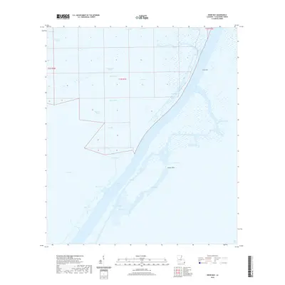 2020 Map of Dixon Bay, 2020 Print
