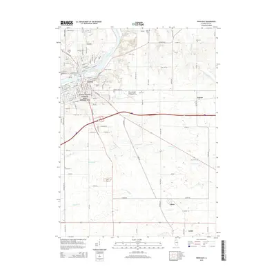 2015 Map of Dixon East, 2015 Print