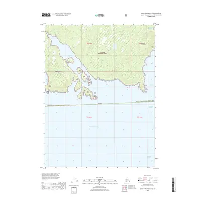 2017 Map of Dixon Entrance C-1 NE, 2017 Print