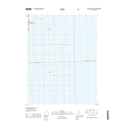 2018 Map of Dixon Entrance C-1 OE E NW, 2018 Print