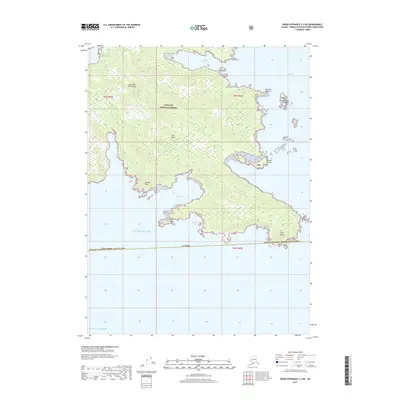 2017 Map of Dixon Entrance C-3 NE, 2017 Print