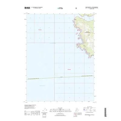 2017 Map of Dixon Entrance C-3 NW, 2017 Print