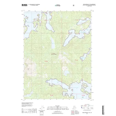 2017 Map of Dixon Entrance D-1 NE, 2017 Print