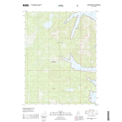 2017 Map of Dixon Entrance D-1 SE, 2017 Print