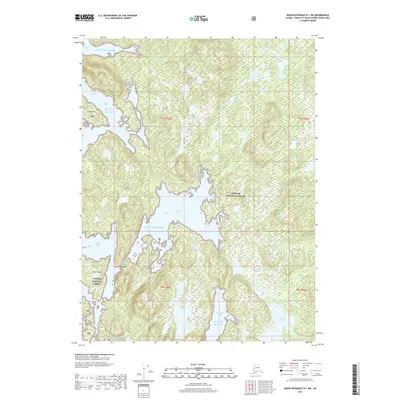 2017 Map of Dixon Entrance D-1 SW, 2017 Print