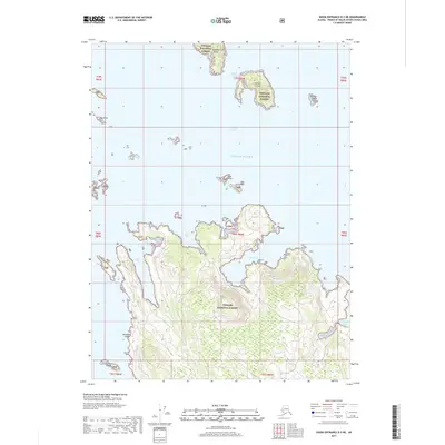 2017 Map of Dixon Entrance D-3 NE, 2017 Print