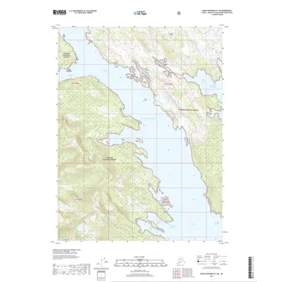 2017 Map of Dixon Entrance D-3 SE, 2017 Print