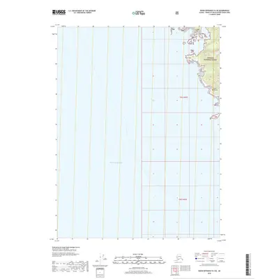 2018 Map of Dixon Entrance D-4 SE, 2018 Print