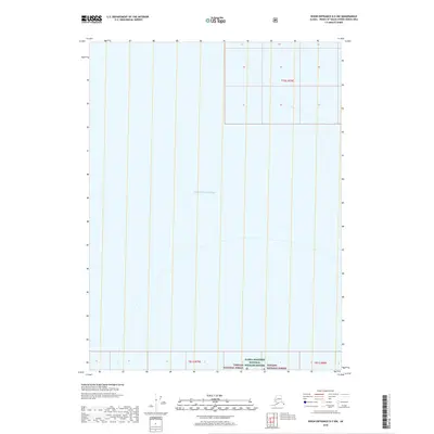 2018 Map of Dixon Entrance D-5 NW, 2018 Print