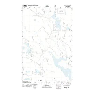2011 Map of Dixon Lake, 2011 Print