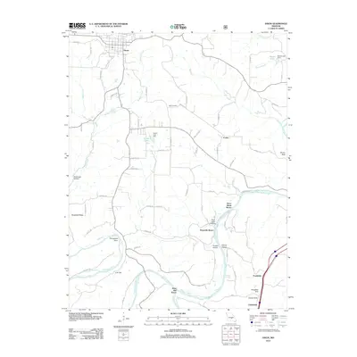 2012 Map of Dixon, 2012 Print